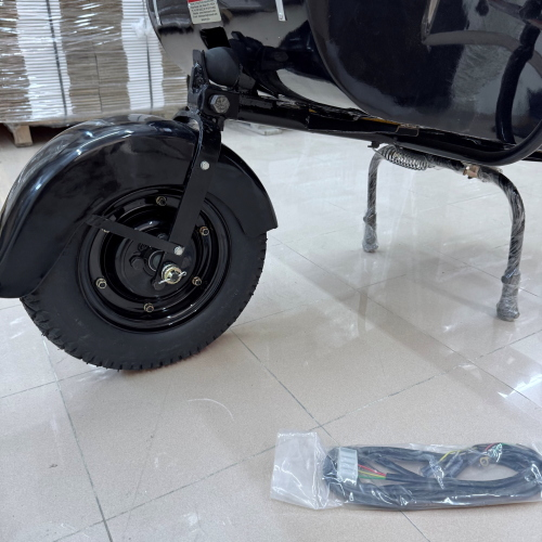 White painted trailer trolley to be applied to the rear part adaptable to VESPA LAMBRETTA to all scooters or motorcycles scooter trailer type PAV