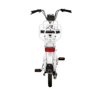 Portapacchi posteriore bianco ribaltabile per PIAGGIO CIAO PX SC 