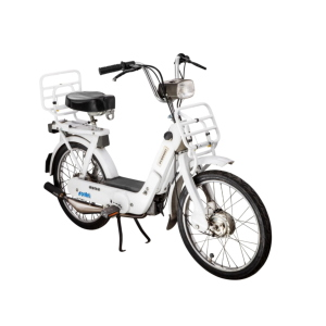 Portapacchi posteriore bianco ribaltabile per PIAGGIO CIAO PX SC 