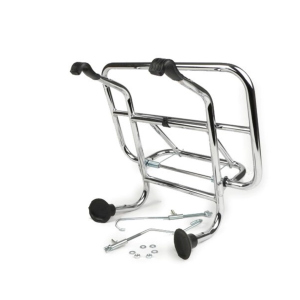 Portapacchi anteriore cromato per VESPA 50 90 125 150 160 180 200 N L R SPECIAL PRIMAVERA SS ET3 PX PE ARCOBALENO PK XL RUSH N FL2 HP 