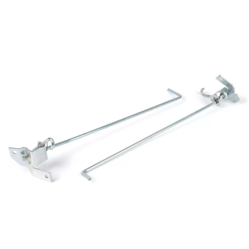 Par de palancas de gancho de capó para VESPA PX 80 125 150 200 PE LUSSO T5, lado derecho e izquierdo, barra de cierre, 178311 227229 244093 178317, placas de anclaje