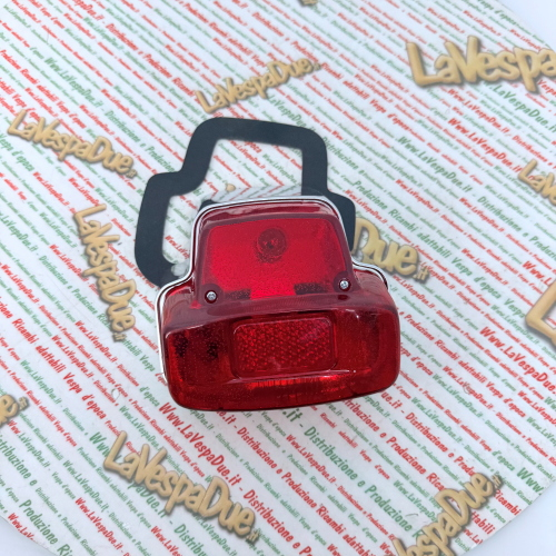 Fanale Stop Posteriore in Metallo completo per VESPA 125 150 SUPER SPORT SS SPRINT  anno 1966 r.o. 091419