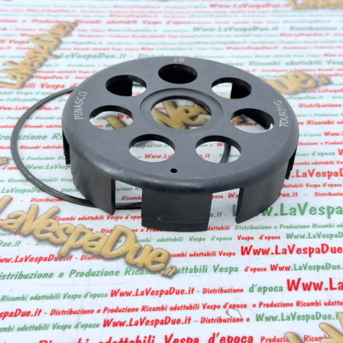 Campana frizione PINASCO 25092601 rinforzata 7 molle per VESPA 200 RALLY PX PE COSA sostituisce 25090601