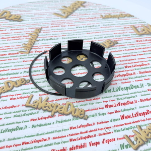 Campana frizione PINASCO 25092601 rinforzata 7 molle per VESPA 200 RALLY PX PE COSA sostituisce 25090601