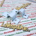 Supports de plaque de support zingués VESPA 50 NLR SPECIAL 90 SS SUPER SPORT 125 PRIMAVERA ET3 GL GT Ø20 mm ro 135389