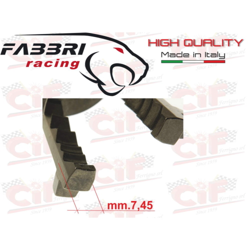 Crocera FABBRI innesto cambio 4 marce h. 50,2 mm VESPA 50 SPECIAL PK 90 SS 125 PK XL PRIMAVERA ET3 APE 50 FL FL2 FL3 HP APE 50 r.o. 134902 1349026