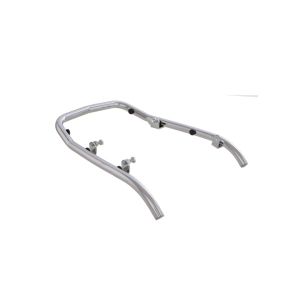 PARAURTI PERIMETRALE PROTEZIONE PARAFANGO CROMATO PER VESPA PX 80 125 150 200 PE T5 DI ACCIAIO r.o. 605482M