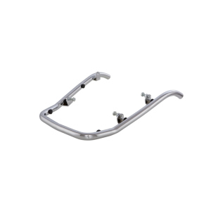PARAURTI PERIMETRALE PROTEZIONE PARAFANGO CROMATO PER VESPA PX 80 125 150 200 PE T5 DI ACCIAIO r.o. 605482M