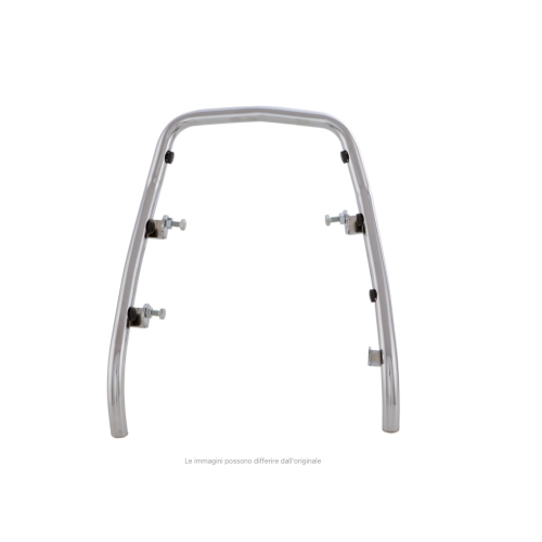 PARAURTI PERIMETRALE PROTEZIONE PARAFANGO CROMATO PER VESPA PX 80 125 150 200 PE T5 DI ACCIAIO r.o. 605482M