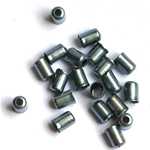 10 galvanized sheath ends for spiral internal diameter 6 mm and external diameter 7 mm for VESPA