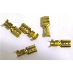 10 pcs Small female faston cable lug 4.8 mm for VESPA APE LAMBRETTA CIAO SI BRAVO BOXER contact socket for connector plug switches electrical systems
