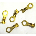 10 pcs DOUCELLIER faston cable lug with eyelet Ø internal 5 mm for VESPA APE LAMBRETTA CIAO SI BRAVO BOXER contact socket for connector plug switches electrical systems