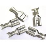 10 pcs Large female faston cable lug for VESPA APE LAMBRETTA CIAO SI BRAVO BOXER contact socket for connector plug switches electrical systems