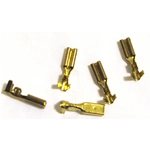 10 pcs Female faston cable lug mini micro for VESPA APE LAMBRETTA CIAO SI BRAVO BOXER contact socket for connector plug switches electrical systems