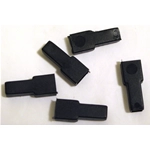 10 pcs Insulating Protection Female Faston Cable Terminal mm. 6.3 for VESPA APE LAMBRETTA CIAO SI BRAVO BOXER contact socket for connector plug switches electrical systems for our item 60008536