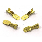 10 unidades de terminales de cable Faston macho medianos para VESPA APE LAMBRETTA CIAO SI BRAVO BOXER, conector hembra para interruptores de enchufe en sistemas eléctricos