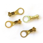 10 cosses DOUCELLIER Faston avec œillet Ø intérieur 6 mm pour prises de contact de systèmes électriques VESPA APE LAMBRETTA CIAO SI BRAVO BOXER