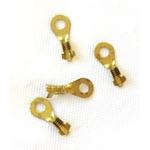 10 cosses Faston avec œillet Ø intérieur 4 mm pour prises de contact de systèmes électriques VESPA APE LAMBRETTA CIAO SI BRAVO BOXER