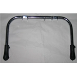 Cavalletto CROMATO per VESPA 125 150 160 180 200 Ruota 10 Pollici GT GTR GL SPRINT VELOCE TS RALLY GS Completo di Scarpette r.o. 091047