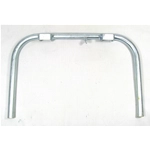 Soporte cincado para VESPA 125 150 VNB VBB SUPER con ruedas de 8" de diámetro (22 mm).