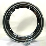 Cerchio ruota acciaio cromato 3.50 X 10" e 3.00 X 10'' per VESPA 50 SPECIAL PK S XL HP FL 125 PRIMAVERA ET3 150 200 PX PE ARCOBALENO ed APE 50 Cross r.o. 084631 0846315 5800010
