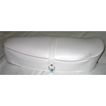 Sella bianca bordo bianco per VESPA PRIMAVERA 50 125 N R L senza serratura