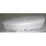 Sella bianca con serratura per VESPA 50 125 ET3 L N R SPECIAL