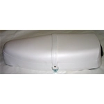 Sella bianca per VESPA PX PE 125 150 200 prima serie senza riquadri