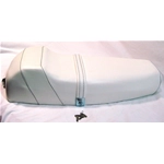 Sillín blanco con joroba de competición para VESPA PX PE 125 150 200