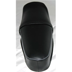 Fodero copertina sella nera con bordino grigio per VESPA 50 125 R L N PRIMAVERA senza serratura