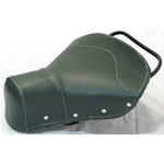 Green short front triangular saddle with studs for VESPA 125 150 PX SPRINT GL GTR TS VBB VBA VNB VNA