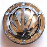 Bocina de ventilador cromada de 12 V CA para VESPA 150 GS VS1 VBA VBB GL VLA 160 VSB de 1958 a 1962 (sin batería).