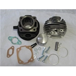 Gruppo Termico Olympia 47 mm 6 travasi per VESPA 50 N L R SPECIAL PK 50 APE Trasformazione a 75