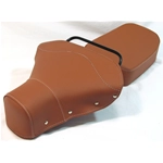 Brown Leather Saddle and Cushion Kit for VESPA 125 150 VNA VNB VBB VBA GT GTR PX PE SPRINT all from 1959