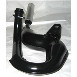 Marmitta serpentone SIMONINI verniciata NERA silenziatore ALLUMINIO per VESPA T5 PX 125 T5