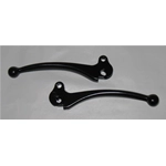 Paire de leviers de frein et d'embrayage noirs pour VESPA 125 150 200 PX PE SUPER PS ro 138336 242531