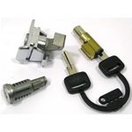 KIT 3 cilindretti serratura sella bauletto e bloccasterzo per VESPA 125 150 200 PX PE S prima serie tipo lungo guida 4 mm ZADI r.o. 184860