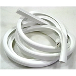 Par de perfiles de junta de goma blanca para bolsas de carrocería para VESPA 80 125 150 200 PX PE ro 196230 161995