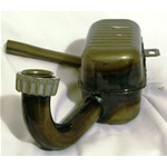 MARMITTA per VESPA 150 GS VS2T VS3T VS4T VS5T dal 1956 al 1961 con ghiera prodotto italiano
