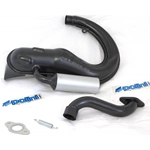 MARMITTA 200.2030/S POLINI per VESPA 50 90 SPECIAL N L R con silenziatore in alluminio