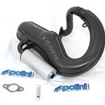 MARMITTA 200.2050/S POLINI per VESPA 50 HP PK con silenziatore in alluminio