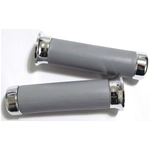 MANOPOLE grigie cromate per VESPA PX PE 125 150 200 freno a disco ed tutte
