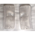 Corpi Luminosi Plasticche Frecce Anteriori Bianchi per VESPA PX PE T5 ETS