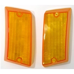 Corpi Luminosi plastiche Frecce Posteriori Arancio per VESPA PK S 80 100 125 automatica Elestart ETS