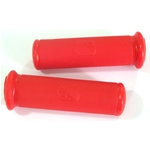 Par de puños rojos de 21 mm para VESPA 50 125 VNB3T A VNB6T VBA1T VBA2T VB1T VBB1T VBB2T 150 GL VLA1T 160 GS VSB1T 180 SS ro 060304