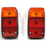 Paire de feux stop et clignotants arrière pour APE CAR 250 ELESTART 50 TM ELESTART ro 155632 230278
