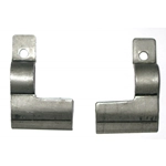 Coppia staffe cavalletto per VESPA 125 V11T a V15T V30T a V33T dal 1949 al 1952 faro basso bacchetta vacanze romane ponticello destro e sinistro