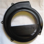 Copriventola Copri Volano Nera Sport in MOPLEN Antiurto per VESPA PX PE 125 150 200 senza avviamento elettrico