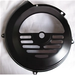 Cubierta de volante negra y cubierta de ventilador para VESPA 50 NLR SPECIAL 90 SS 125 PRIMAVERA ET3 ro 133658
