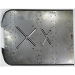 Fondo Pedana anni 70 con 2 Traverse per VESPA 125 150 180 200 GTR TS SPRINT VELOCE RALLY tipo pesante lunga 70 cm.